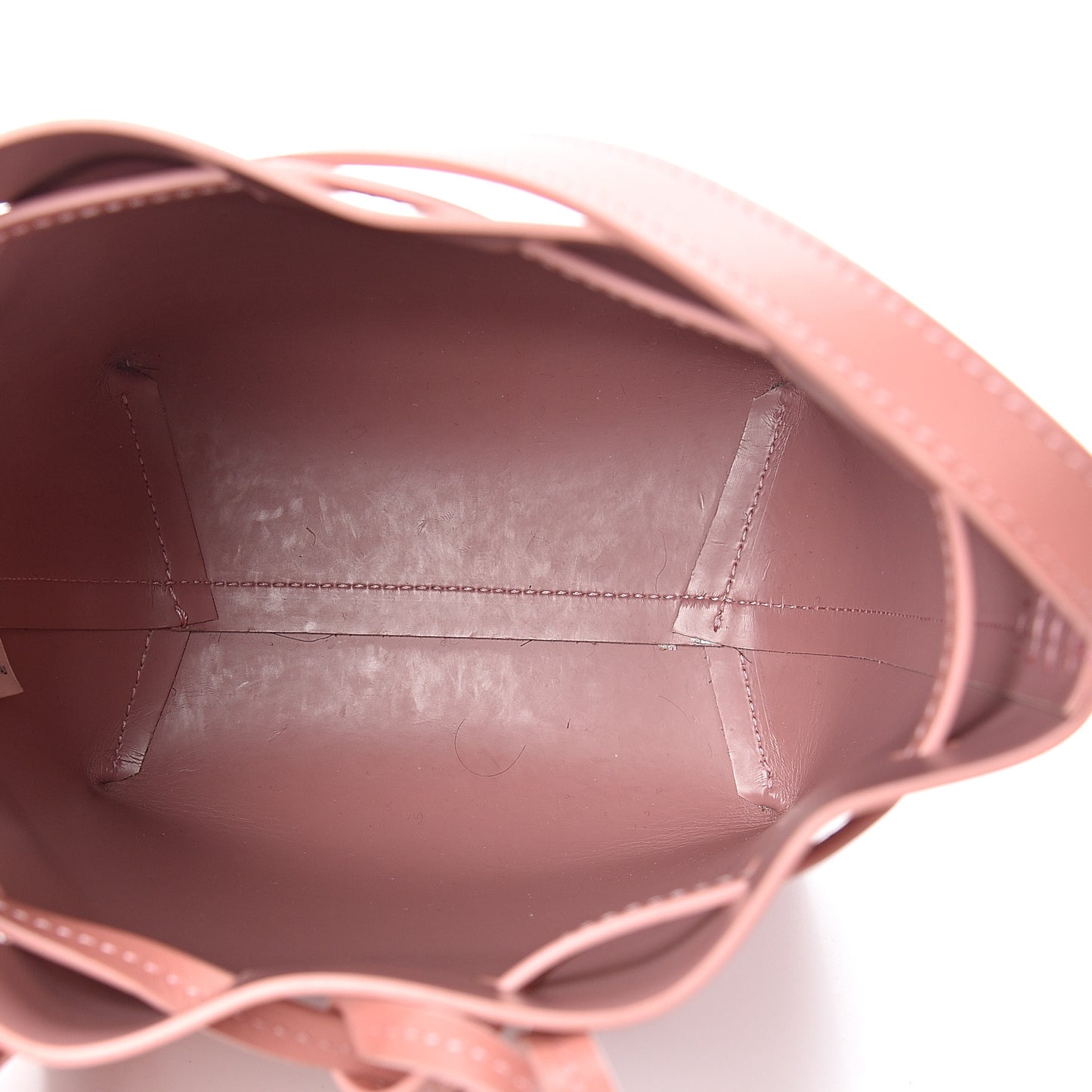 Calfskin Mini Mini Bucket Bag Blush