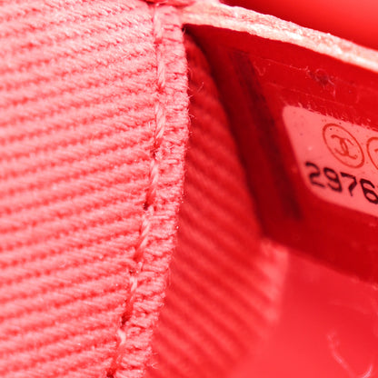 Chanel Mixed Fibers Striped Small Deauville Tote Red 7 of 10