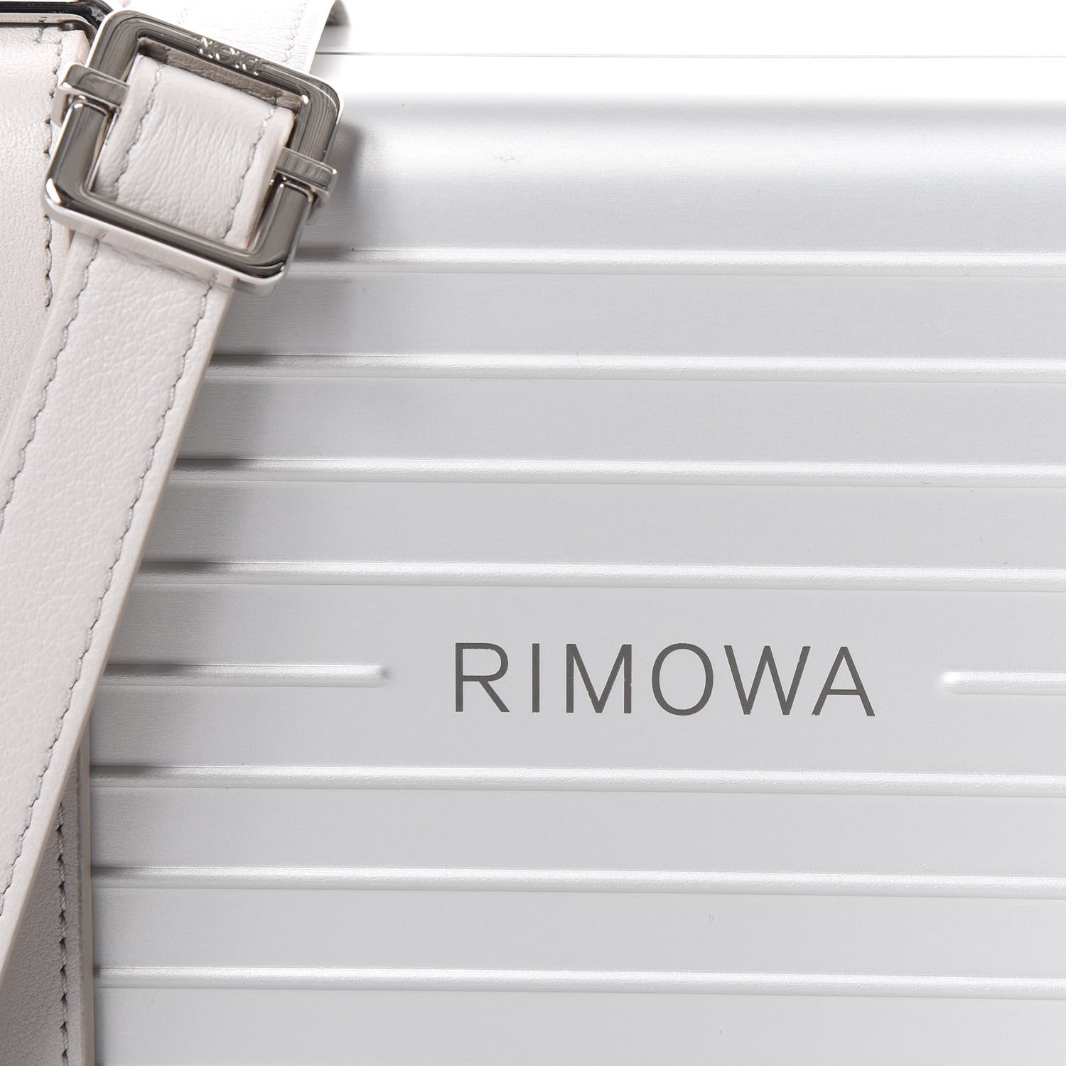 Christian Dior X RIMOWA Aluminum Personal Clutch On Strap Silver 15 of 16