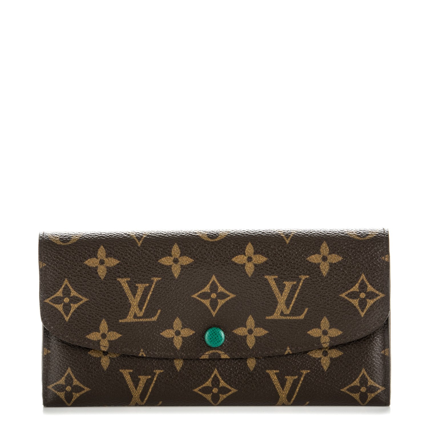 Louis Vuitton Monogram Emilie Wallet Vert 1 of 7
