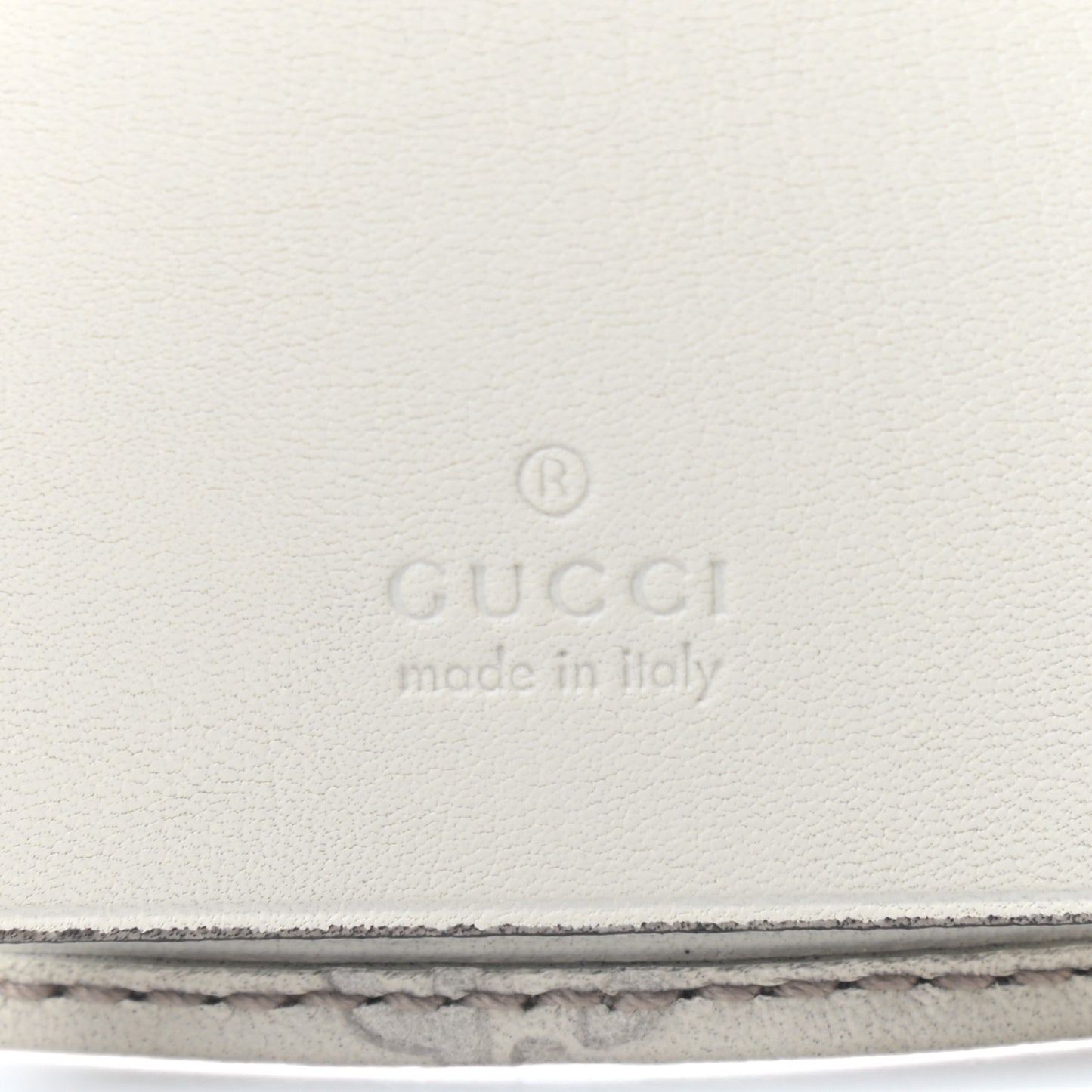 Guccissima 6 Key Holder Case White