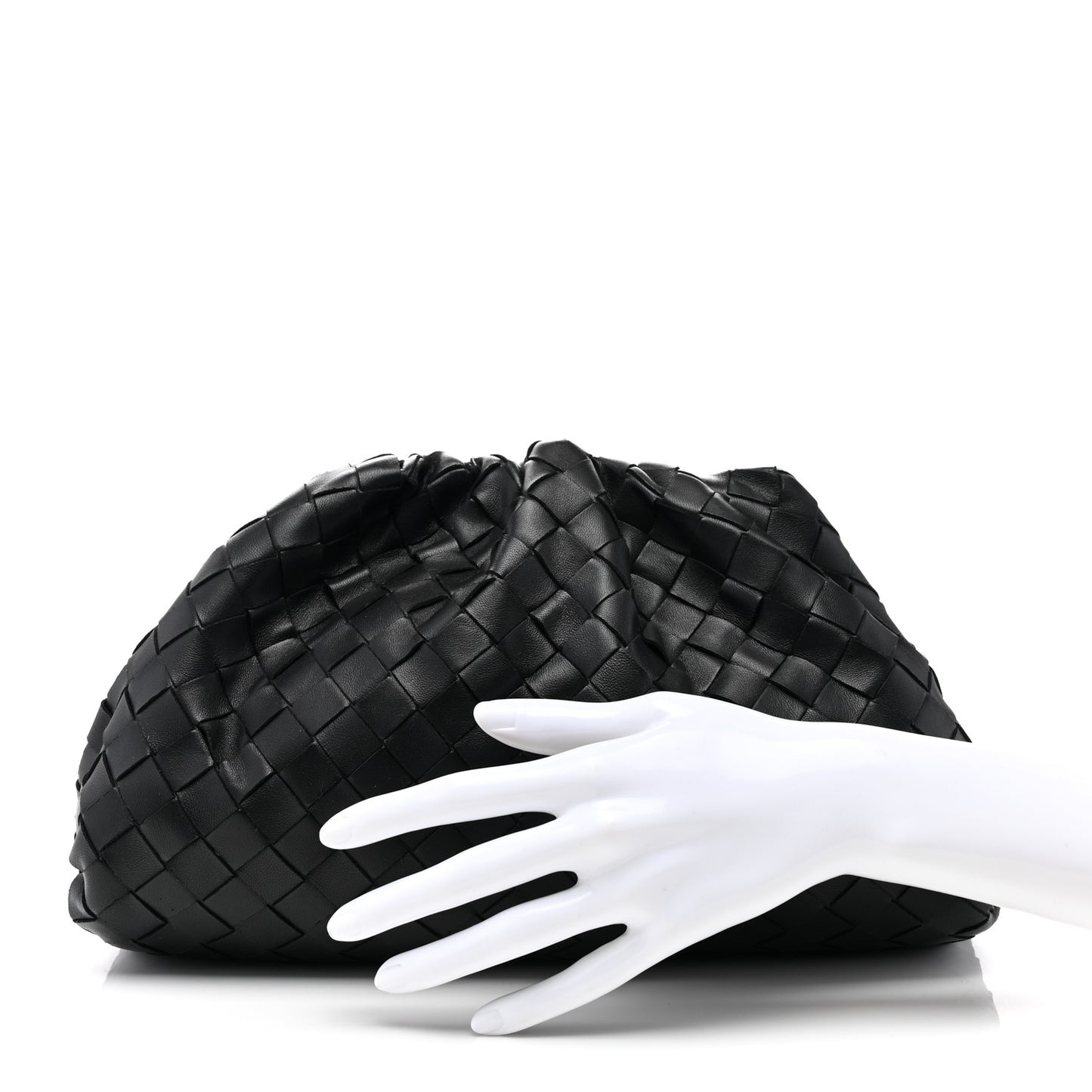 Nappa Intrecciato Teen Pouch Black