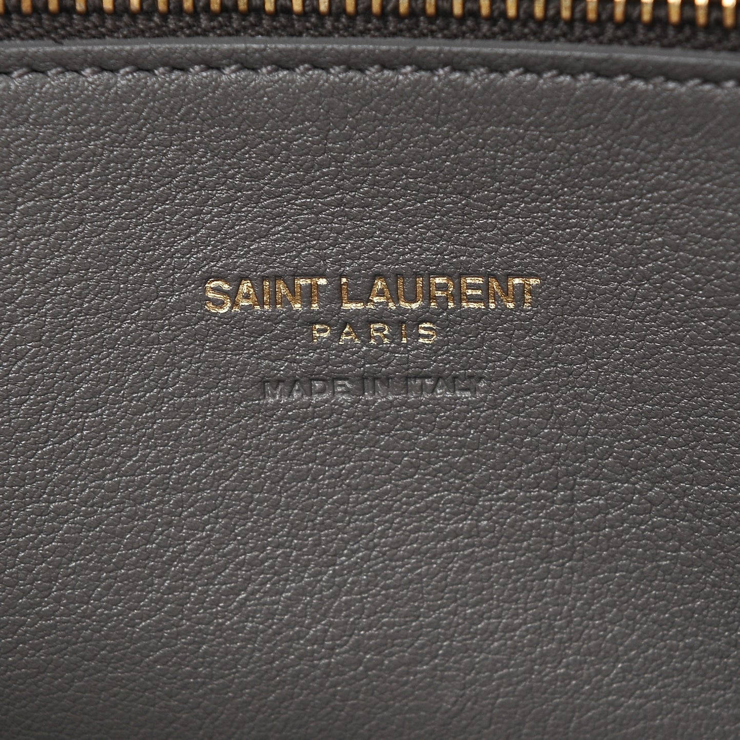 Calfskin Medium Monogram Cabas Grey