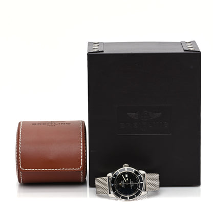 Breitling Stainless Steel 42mm Super Ocean Heritage II Automatic Watch Black A17321 5 of 5