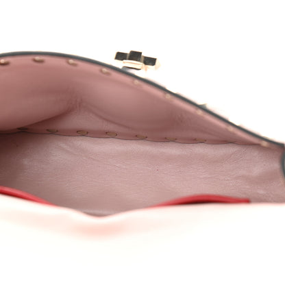 Valentino Garavani Nappa Small Rockstud Spike Shoulder Bag Water Rose 5 of 10