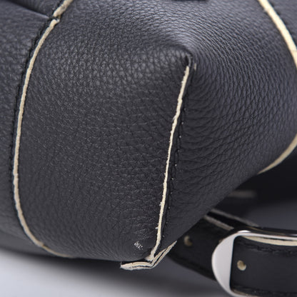 Balenciaga Veau Classic Silver Hardware S Traveler Backpack Black 8 of 13
