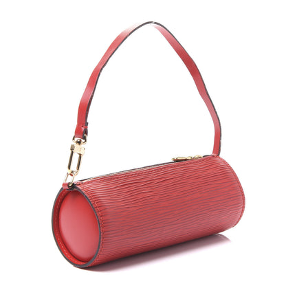 Louis Vuitton Epi Soufflot Pochette Castillan Red 2 of 10