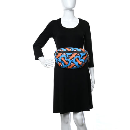 Burberry E-Canvas Logo Sonny Bum Bag Bright Cobalt 2 of 8