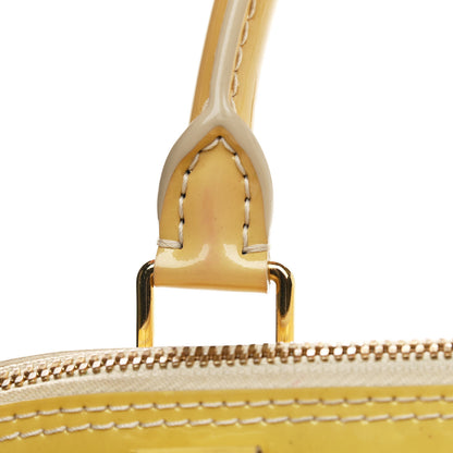 Louis Vuitton Vernis Alma PM Citrine 10 of 12
