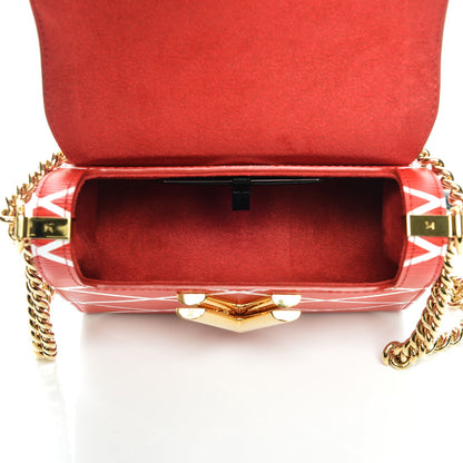 Louis Vuitton Epi Malletage Twist Shoulder Bag PM Rouge 5 of 7