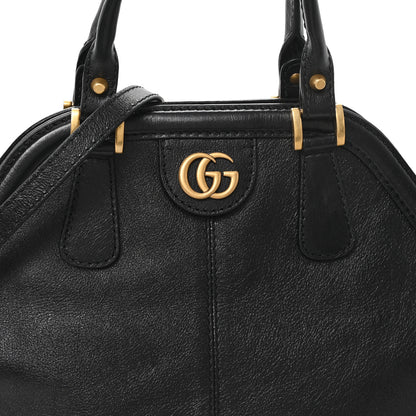 Gucci Calfskin Medium Re(Belle) Top Handle Bag Black 8 of 10