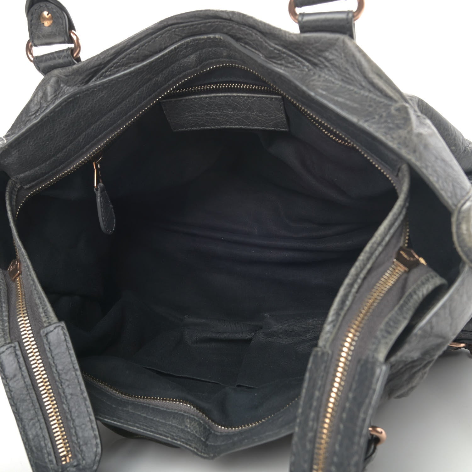 Balenciaga Agneau Giant 12 Rose Gold Hardware City Gris Tarmac 4 of 6
