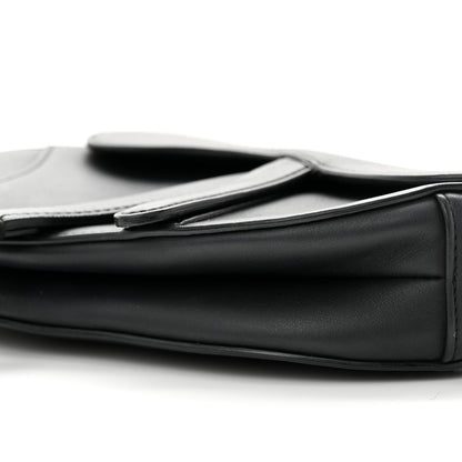 Christian Dior Ultra Matte Calfskin Mini Saddle Bag Black 9 of 9