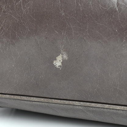 Prada Vitello Shine Top Handle Bag Fumo 24 of 25