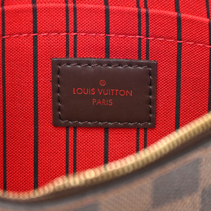 Louis Vuitton Damier Ebene Neverfull MM GM Pochette 6 of 7