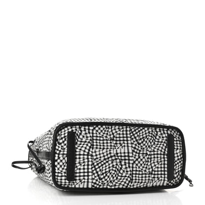 MCM Visetos Medium Liz Reversible Shopper Tote Black 7 of 14