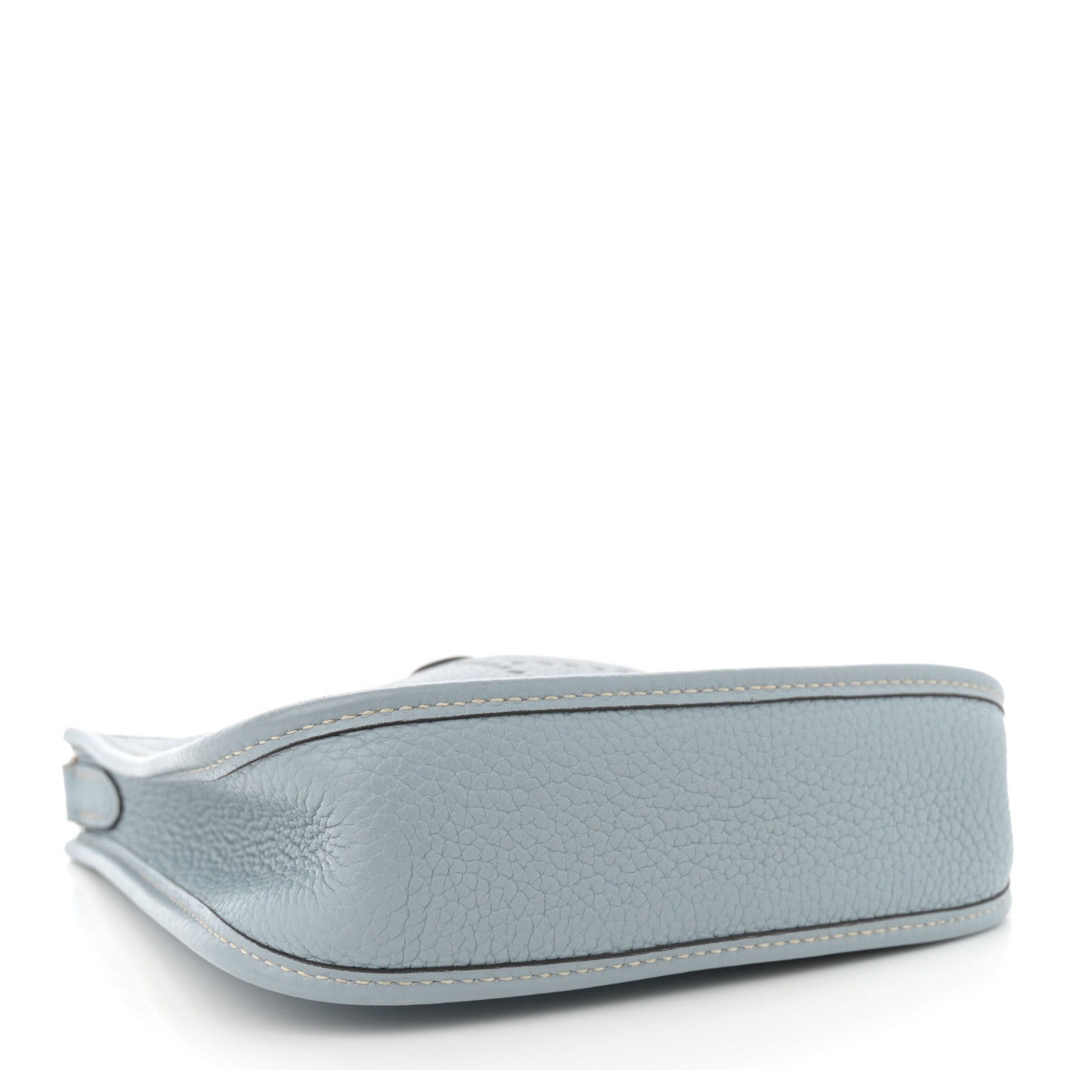 Hermes Taurillon Clemence Amazone Evelyne TPM Bleu Lin 4 of 12