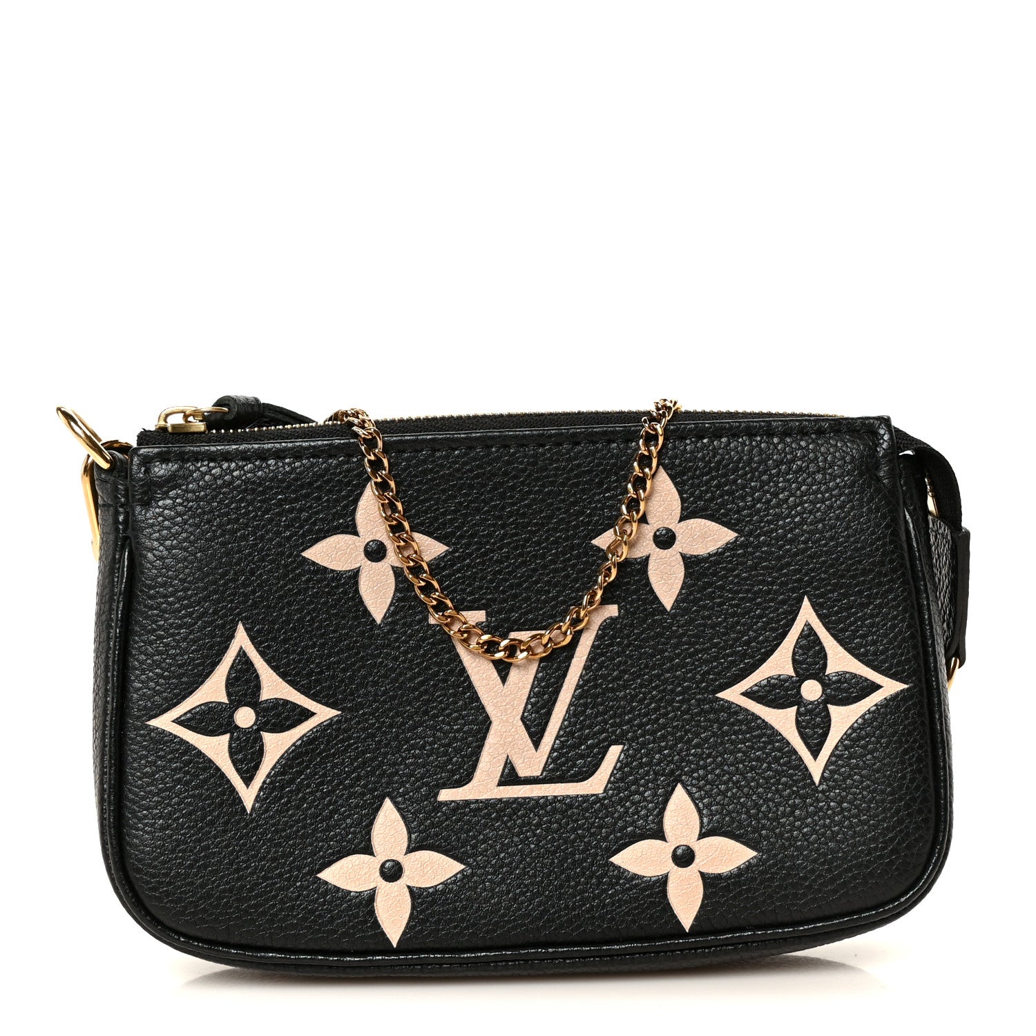 Louis Vuitton Empreinte Monogram Giant Mini Pochette Accessories Black 1 of 9