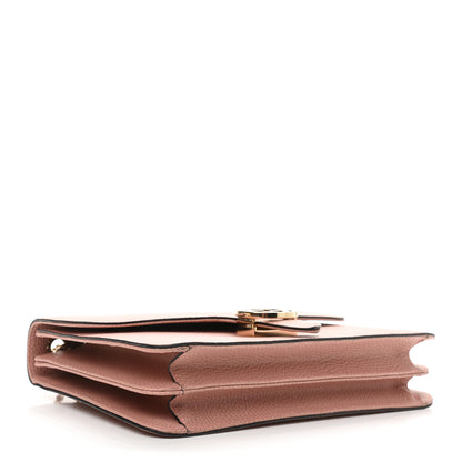 Gucci Dollar Calfskin Interlocking G Shoulder Bag Soft Pink 4 of 10