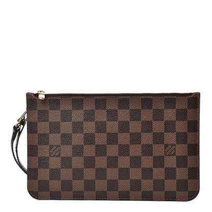 Louis Vuitton Damier Ebene Neverfull MM GM Pochette 1 of 10