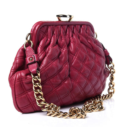 Marc Jacobs Calfskin Quilted Little Stam Pink 3 of 13