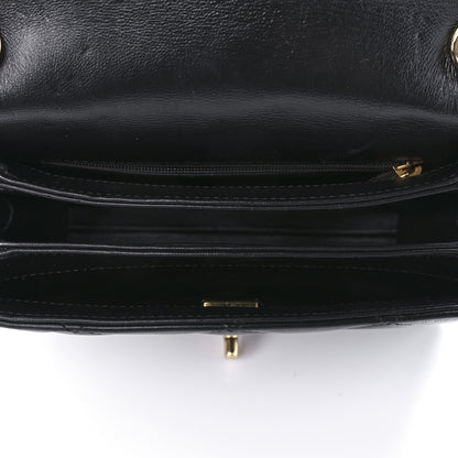 Chanel Lambskin Quilted Small Color Match Flap Black 5 of 9
