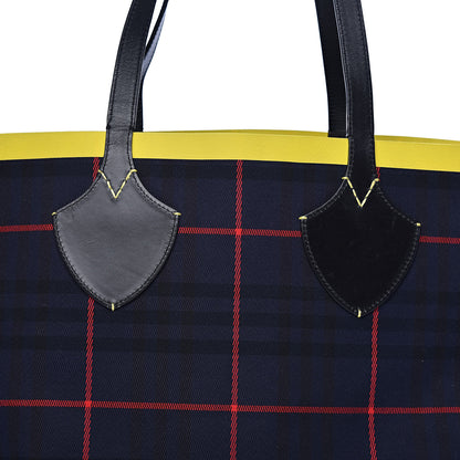 Burberry Vintage Check Medium The Giant Reversible Tote Blue 11 of 21