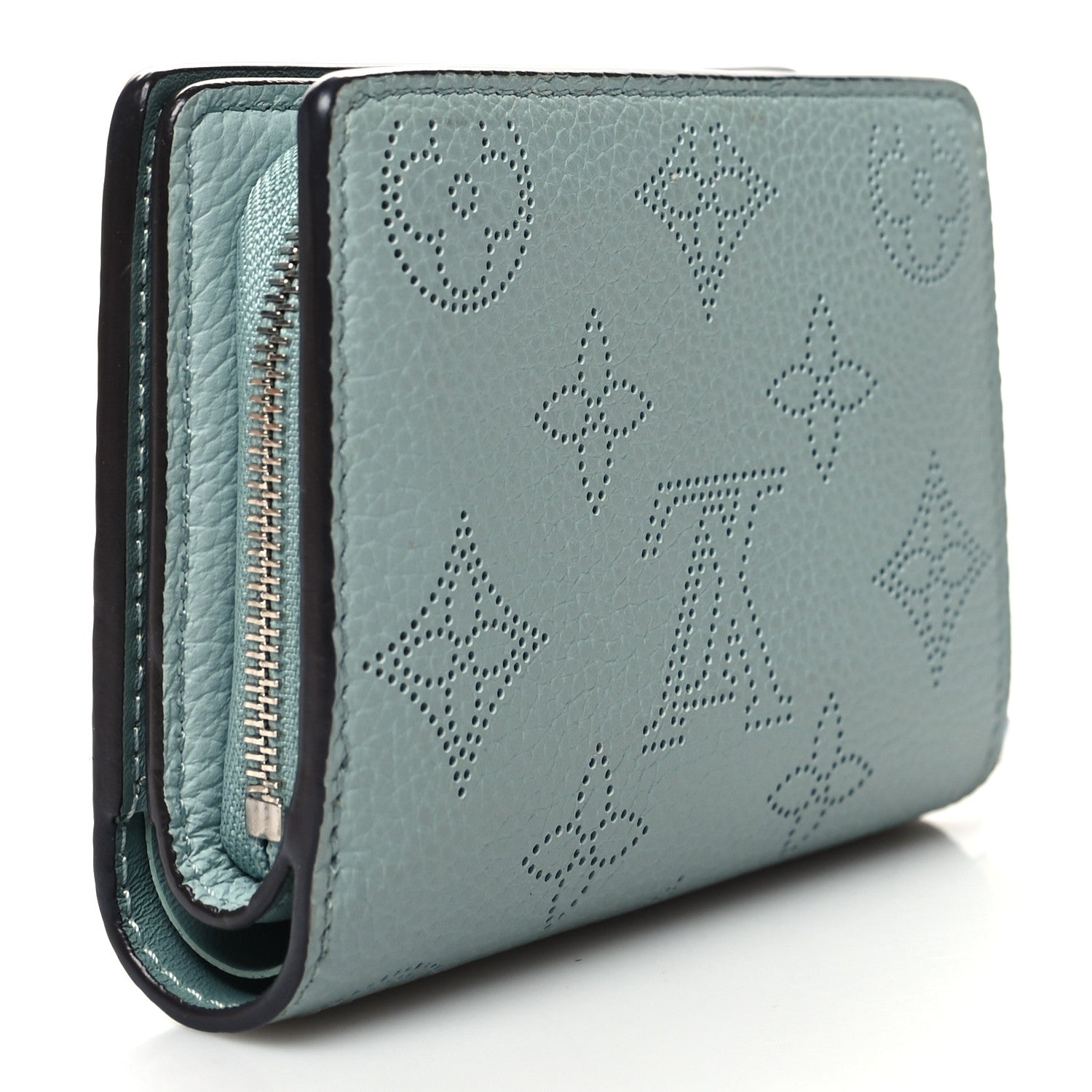 Louis Vuitton Mahina Clea Wallet Vert Lagon 3 of 8