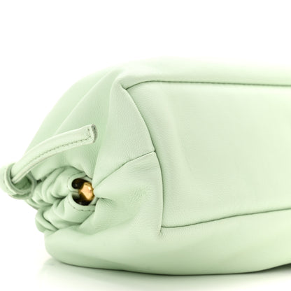 Mansur Gavriel Lambskin Mini Cloud Clutch Sage 8 of 11