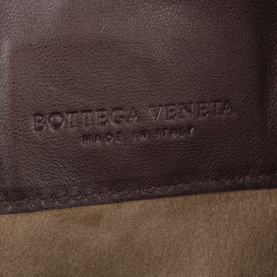 Bottega Veneta Ayers Snakeskin Flat Clutch Plum 9 of 11