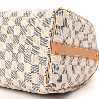Louis Vuitton Damier Azur Speedy Bandouliere 25 10 of 10