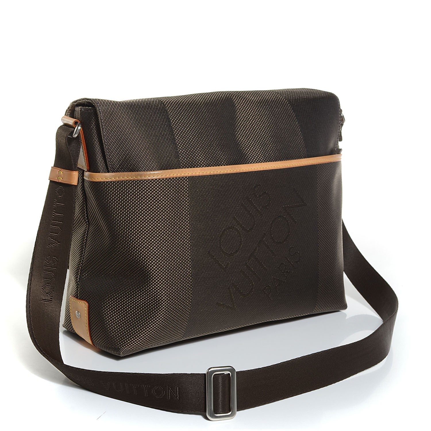 Louis Vuitton Damier Geant Loop Messenger Bag Terre 3 of 7