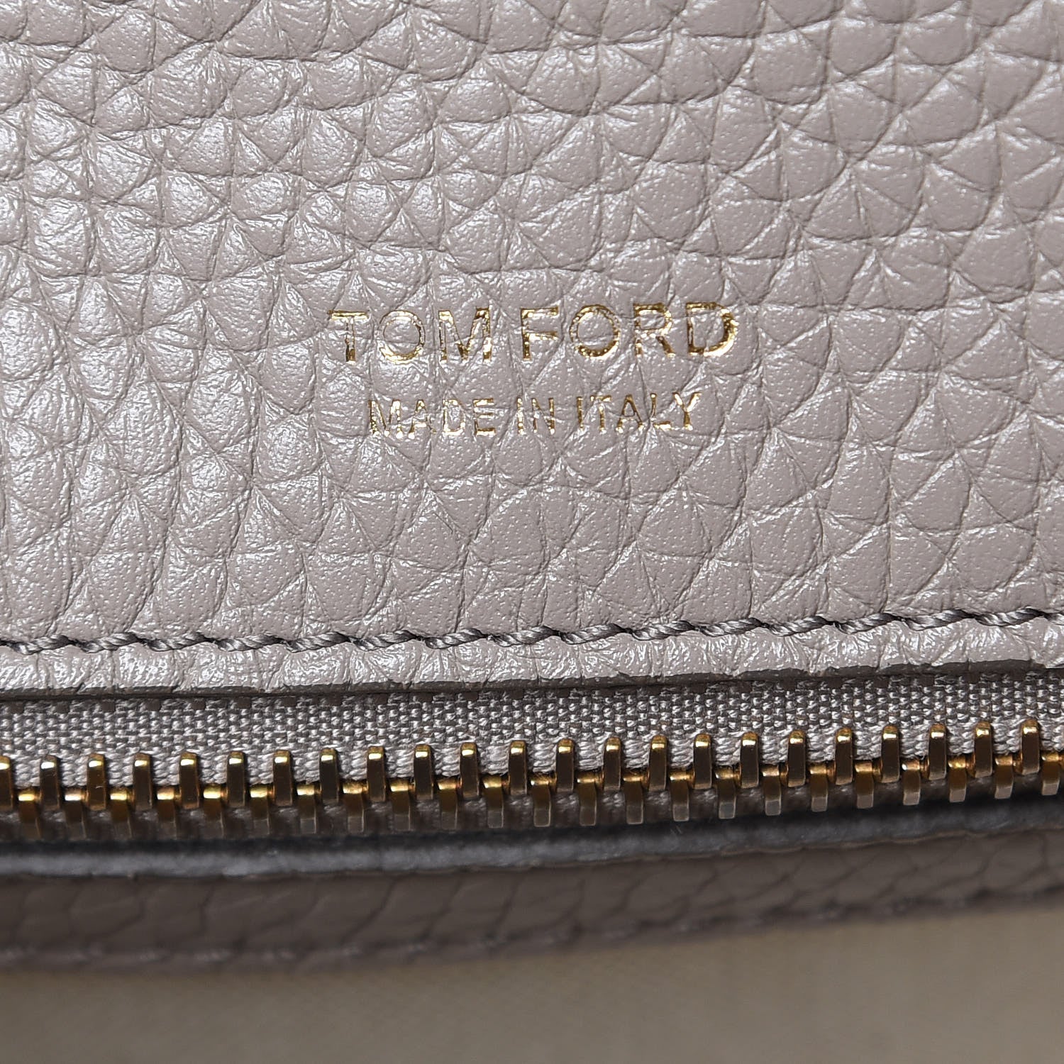 Tom Ford Calfskin Mini T Clasp Tara Crossbody Bag Taupe 6 of 10