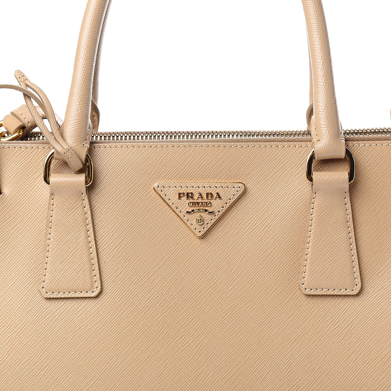 Prada Saffiano Medium Galleria Double Zip Tote Sabbia 19 of 20