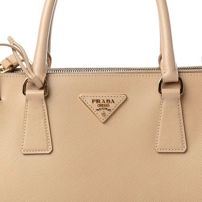 Prada Saffiano Medium Galleria Double Zip Tote Sabbia 19 of 20