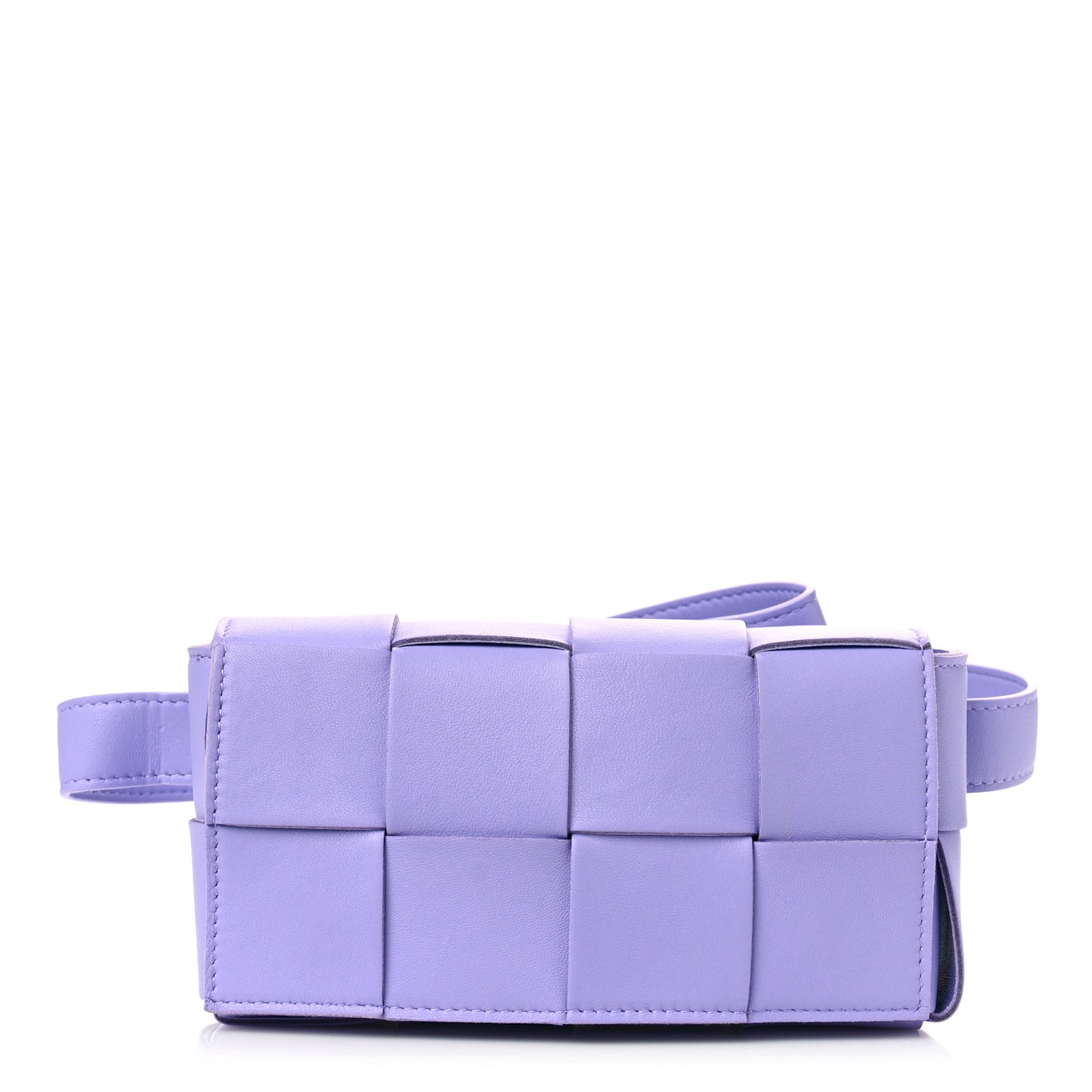 Nappa Maxi Intreccio The Belt Cassette Bag Wisteria