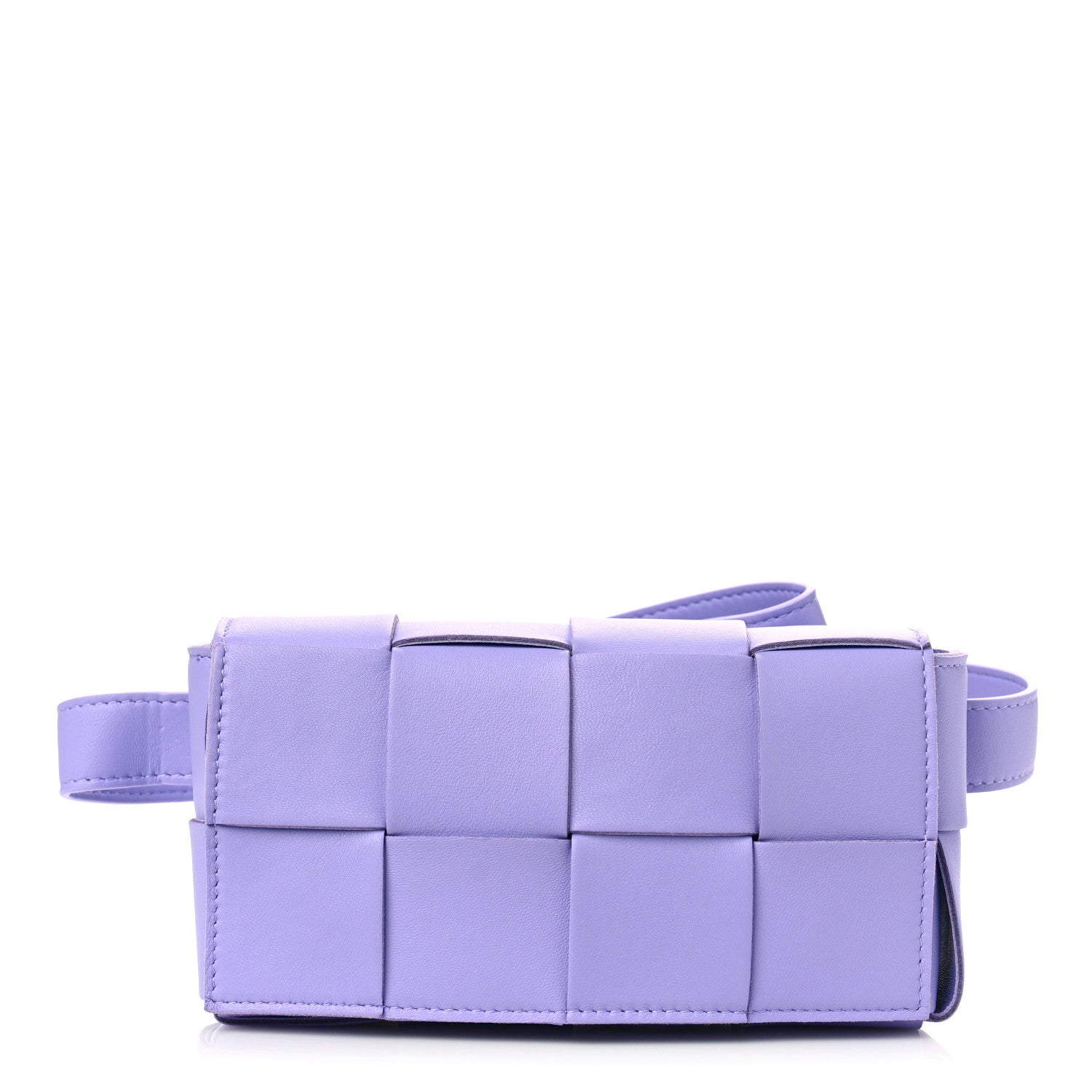 Bottega Veneta Nappa Maxi Intreccio The Belt Cassette Bag Wisteria 1 of 8