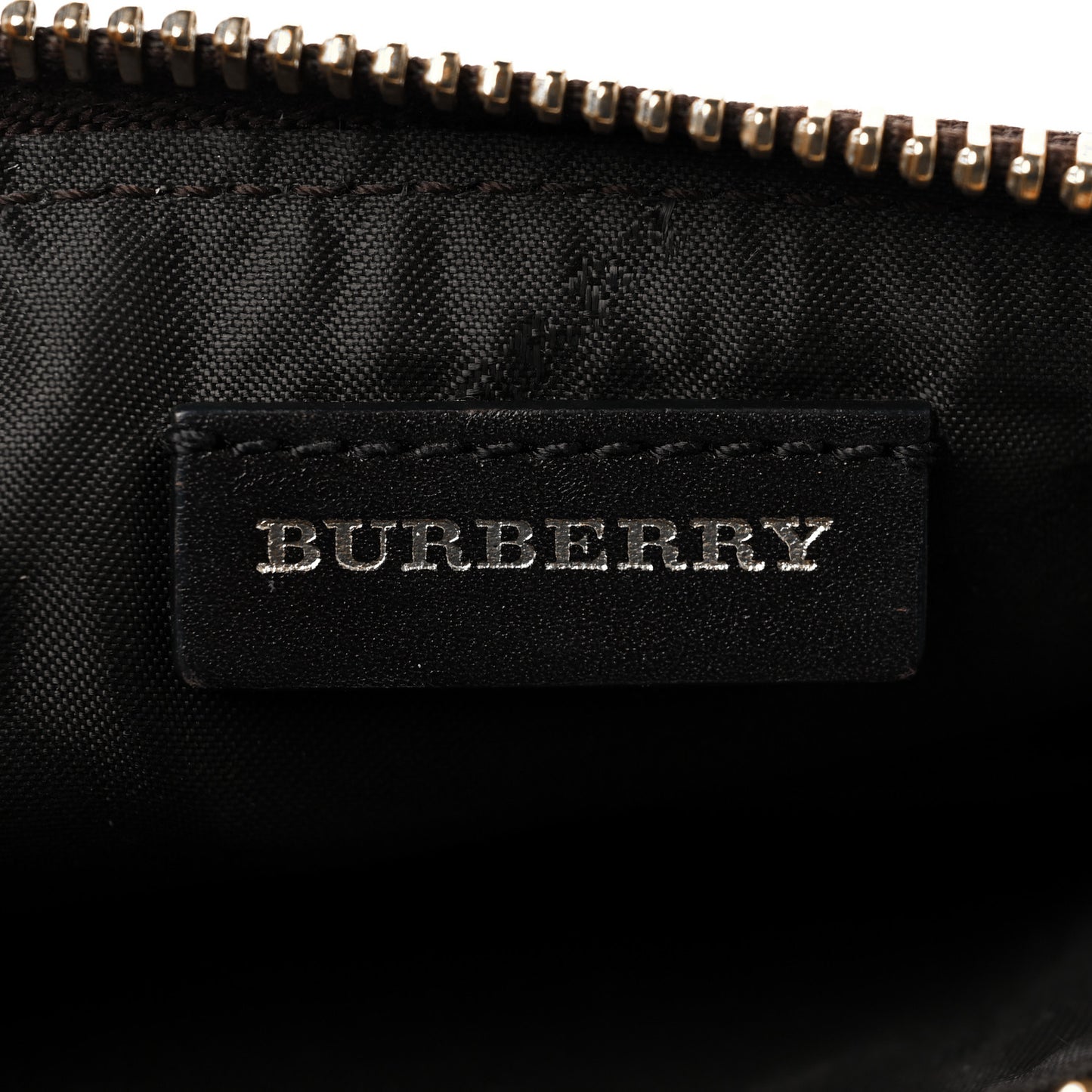 Haymarket Check Clara Pochette Chocolate
