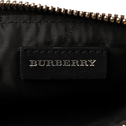 Burberry Haymarket Check Clara Pochette Chocolate 6 of 10