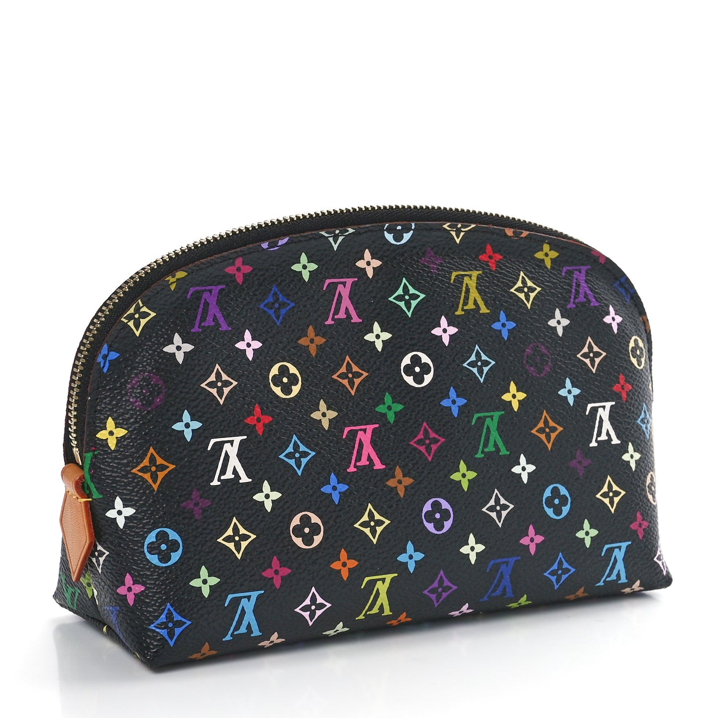 Monogram Multicolor Cosmetic Pouch Black Grenade