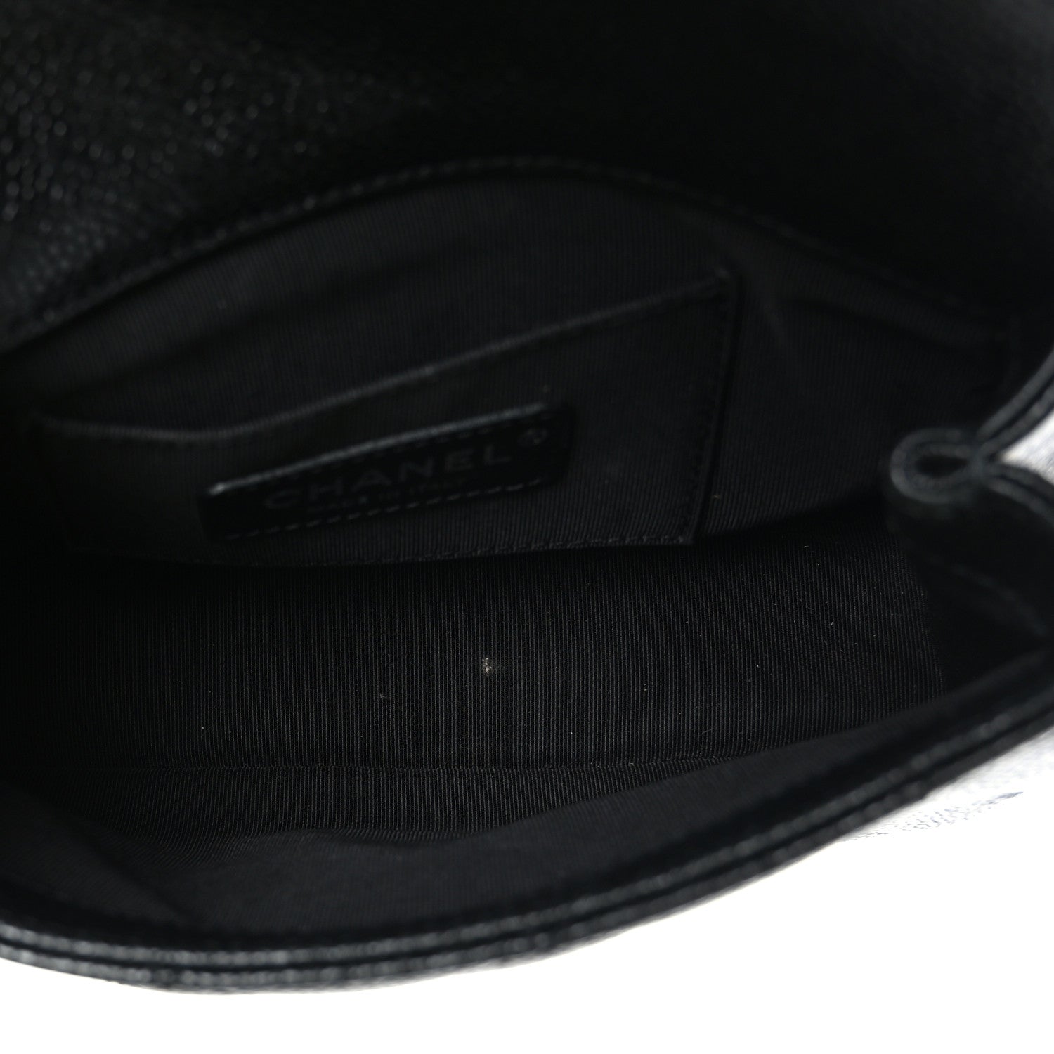 Chanel Caviar Quilted Incognito Mini Square Flap Black 5 of 9