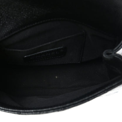Chanel Caviar Quilted Incognito Mini Square Flap Black 5 of 9