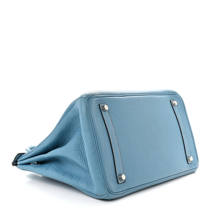 Hermes Togo Birkin 35 Blue Jean 4 of 16