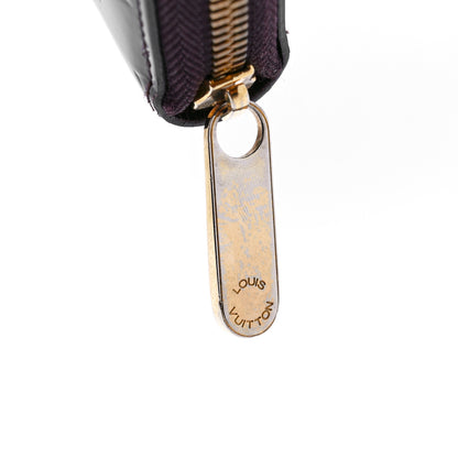 Louis Vuitton Vernis Zippy Wallet Amarante 9 of 10