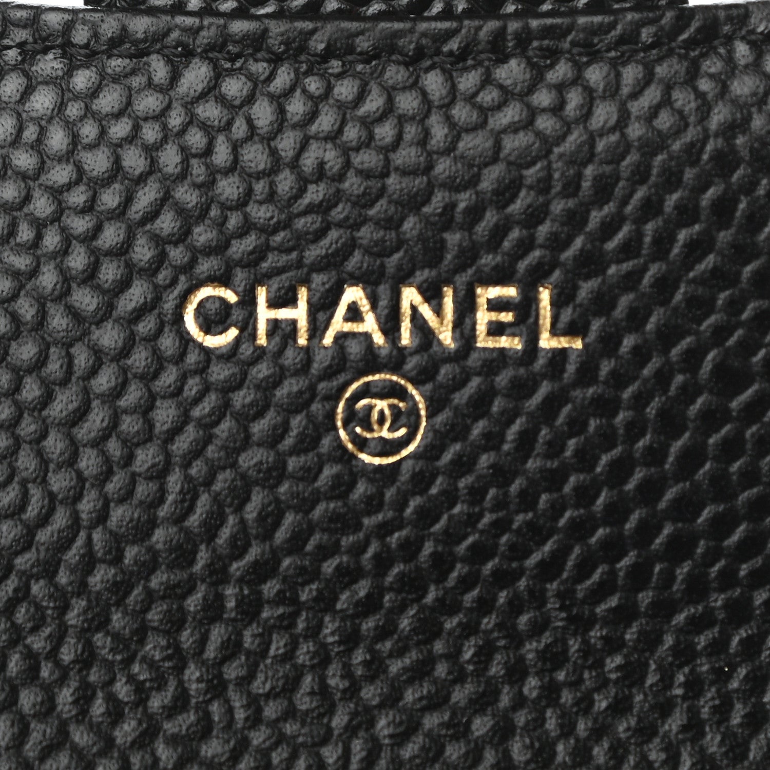 Chanel Caviar Quilted Flap Card Holder Wallet Black 6 of 8