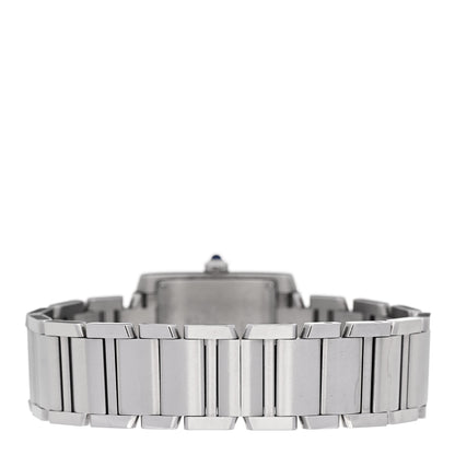 Cartier Stainless Steel 25mm Tank Francaise Quartz Watch 3 of 4