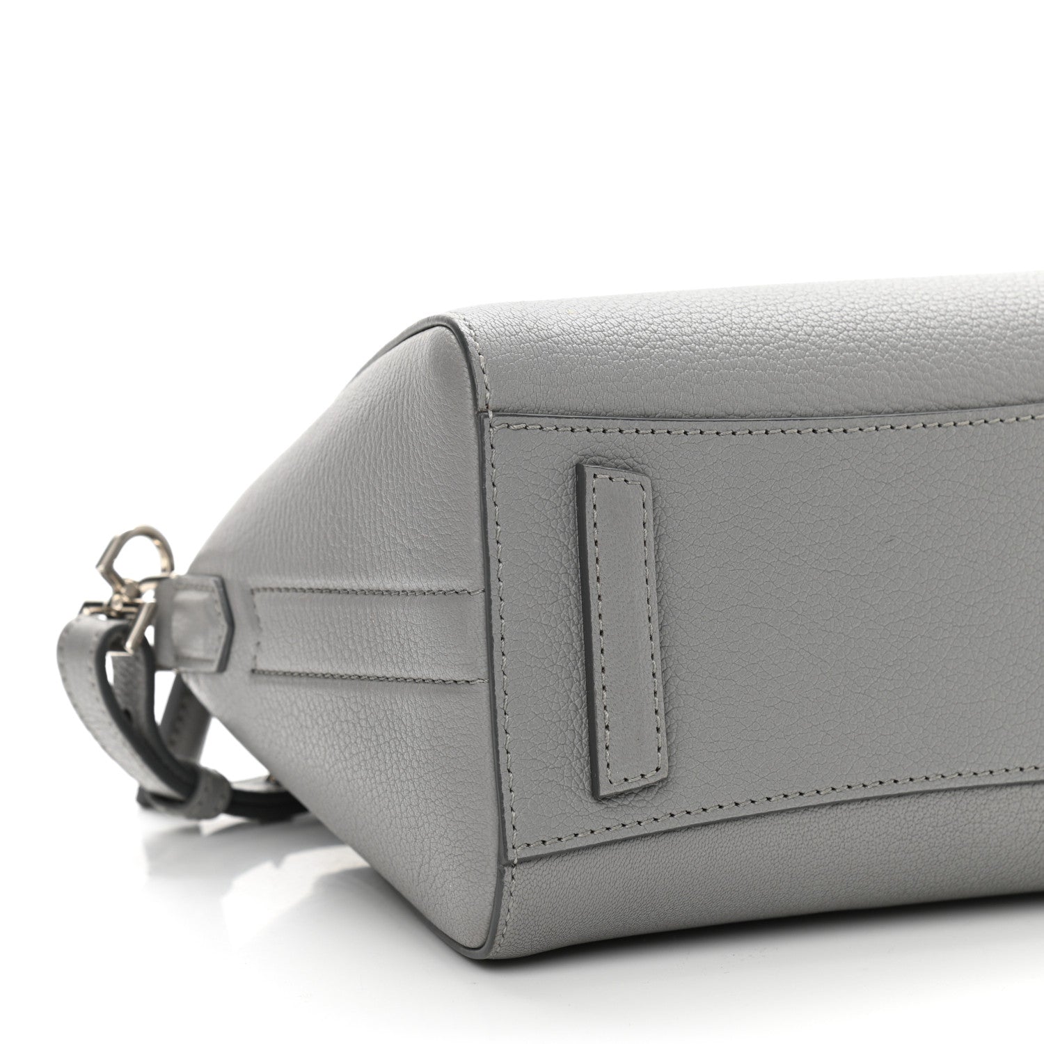 Givenchy Sugar Goatskin Mini Antigona Pearl Grey 10 of 12