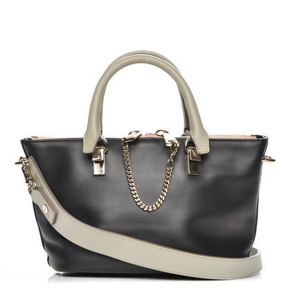 Chloe Smooth Calfskin Mini Baylee Tote Black 1 of 11