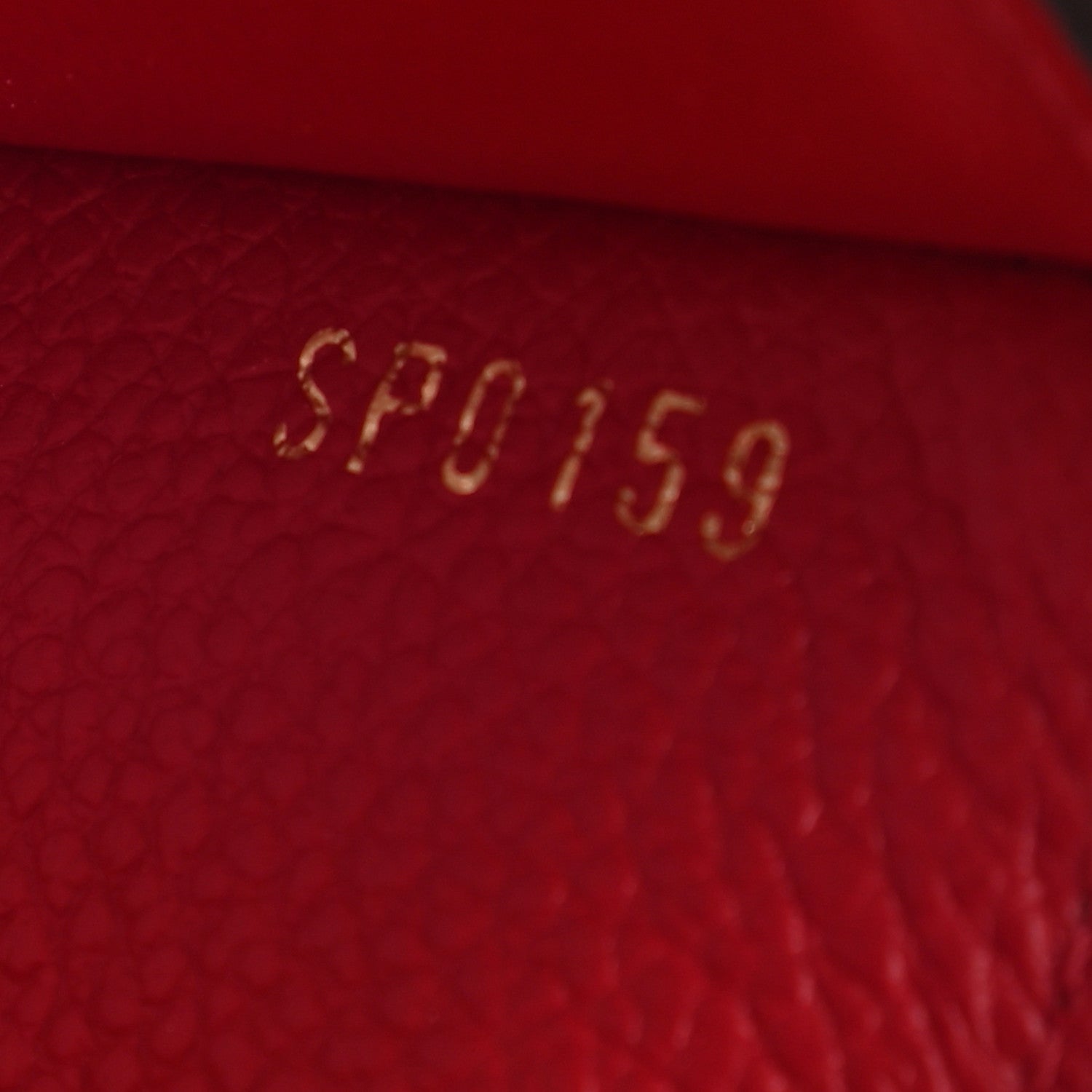 Louis Vuitton Empreinte Zoe Wallet Scarlet 7 of 8