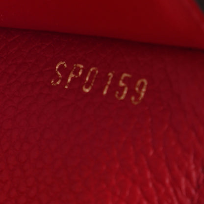Louis Vuitton Empreinte Zoe Wallet Scarlet 7 of 8